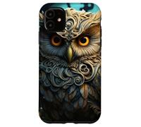 Mystical Fantasy Hibou - Art Magique Woodland Steampunk Coque pour iPhone 11