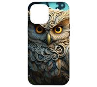 Mystical Fantasy Hibou - Art Magique Woodland Steampunk Coque pour iPhone 12 Pro Max