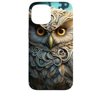 Mystical Fantasy Hibou - Art Magique Woodland Steampunk Coque pour iPhone 15