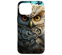 Mystical Fantasy Hibou - Art Magique Woodland Steampunk Coque pour iPhone 16 Pro Max