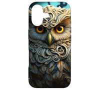 Mystical Fantasy Hibou - Art Magique Woodland Steampunk Coque pour iPhone 17