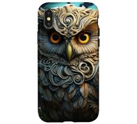 Mystical Fantasy Hibou - Art Magique Woodland Steampunk Coque pour iPhone X/XS