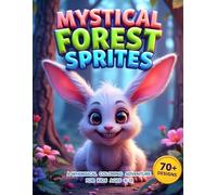 Mystical Forest Sprites: A Whimsical Coloring Adventure for Kids ages 4-12: 70+ Adorable Fantasy Creature Coloring Pages for Boys & Girls, Fun Fairy Tale Monsters and Magical Woodland Animals to Color