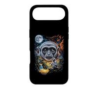 Mystical Gibbon Pleine Lune Jungle Nature Art Coque pour iPhone Air