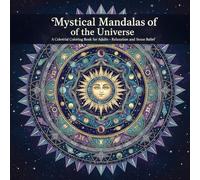 Mystical Mandalas of the Universe: 30 Celestial Mandala Designs of Suns, Moons, Stars, and Galaxies for Adults - Relaxation and Stress Relief