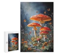 Mystical Mushroom Garden Puzzle 1000 Pièces Educa Jouet en Bois Cadeau Unique Décoration Intérieure Jeu Éducatif Challenge Toy Adultes Et Enfants À Partir De 14 Ans 1000 PCS