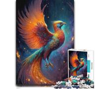 Mystical Phoenix Bird Puzzle pour Adultes 1000pcs (38x26cm) Motif | Un cadeau puzzle de saison pour les soirées de décembre, pour se détendre.