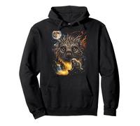 Mystical Porc-Épic Pleine Lune Nature Art Sweat à Capuche
