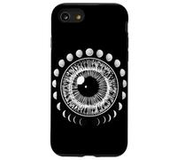 Mystical Psychedelic Eye Eye Moon Phases Coque pour iPhone SE (2020) / 7 / 8