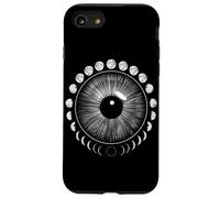 Mystical Psychedelic Eye Eye Moon Phases Coque pour iPhone SE (2020) / 7 / 8