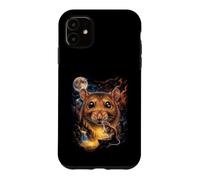 Mystical Rat Géant Pleine Lune Nature Art Coque pour iPhone 11