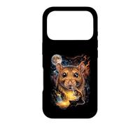 Mystical Rat Géant Pleine Lune Nature Art Coque pour iPhone 17 Pro