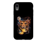 Mystical Rat Géant Pleine Lune Nature Art Coque pour iPhone XR