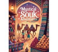 Mystical Souk Adventures: A Magical Coloring Journey Through a Story-Filled Arabian Marketplace