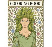 Mystical Women of the Forest: Over 40 Beautiful Pages of Tree Spirits, Nature Goddesses & Enchanted Women | Stress Relief and Relaxation Coloring for Adults (8.5 x 11 inches)