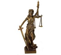 MystiCalls by Mayer Chess Figurine décorative bronze - Modèle Justititia 20 cm - Figurine décorative en bronze