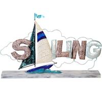 MystiCalls Figurine décorative Sailing - Décoration coquillage - Mer