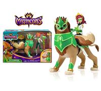 Mysticons Serie 1 Myst - Griffon Izzie Avec Poupée Articulée De 18 Cm - Arkayna