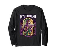 Mystics End Magical Realism RPG Fantasy Book Lover Gamer Manche Longue