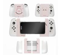 MystiForge Poignée ergonomique et support pour iPhone/Joycon/iOS, support confortable pour Switch/Switch OLED, pour Arcade, MFi, PS Remote Play, Xbox Game Pass, Call of Duty, Genshin Impact, Grip et