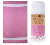 MyStilo Serviette de plage - Serviette de sauna XXL - Serviette de bain épaisse et douce - 100 x 200 cm - Séchage rapide - Serviette de hammam de qualité supérieure avec motif diamant pour hommes