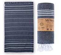 MyStilo Serviette de sauna XXL - Grande serviette de bain douce - 100 x 200 cm - Séchage rapide - Serviette de plage de qualité supérieure - Serviette de plage pour hommes, femmes, yoga et fitness