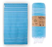 MyStilo® Serviette de sauna XXL - Grande serviette de bain douce - 100 x 200 cm - Séchage rapide - Serviette de plage de qualité supérieure - Serviette de plage pour hommes, femmes, yoga et fitness