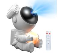 MYSTILUCK Astronaute Projecteur Galaxie, Projecteur Ciel etoile Astronaute, Veilleuse d'ambiance Avec Nébuleuse, Minuterie et Télécommande pour la Chambre à Coucher，Cadeaux Pour Enfants et Adultes