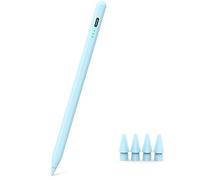 MYSTILUCK Bleu Stylet iPad pour iPad Pro Air Mini 2018-2026, Rejet de Paume