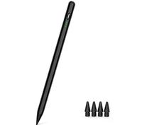 MYSTILUCK Noir Stylet iPad pour iPad Pro Air Mini 2018-2026, Rejet de Paume
