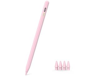 MYSTILUCK Rose Stylet iPad pour iPad Pro Air Mini 2018-2026, Rejet de Paume