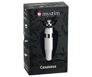 mystim Casanova - godemichet électrostimulation - blanc
