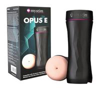mystim Opus E Anus - masturbateur anal électro - silicone noir naturel