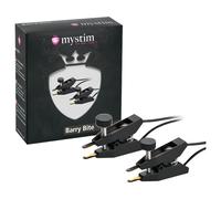 mystim - pince électrique pour électrostimulation - lot de 2