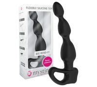 mystim - plug anal électrostimulation boules - silicone noir