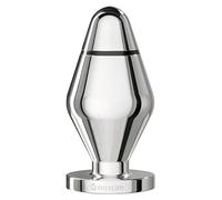 Mystim Plug anal Little John S Électrostimulation Aluminium Argent