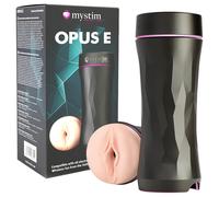 mystim - vagin artificiel électrique - effet réaliste - beige/noir