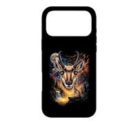 Mystique Antilope D'Amérique Pleine Lune Art Nature Coque pour iPhone 17 Pro Max