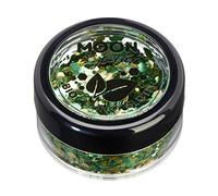 Mystique Eco Chunky Glitter de Moon Glitter biodégradable - 100% Cosmétique Bio Glitter pour visage, corps, ongles, cheveux et lèvres - 3g - Trèfle