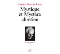 Mystique et mystère - Henri de Lubac - Cerf - broché - Essai