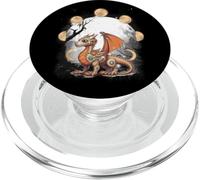 Mystique Forêt Conte de fées Dragon Enfant Dragon PopSockets PopGrip pour MagSafe