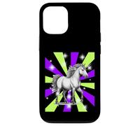 Mystique Licorne Licorne Animal fabuleux rétro années 60 Femme Enfant Coque pour iPhone 12/12 Pro