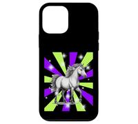 Mystique Licorne Licorne Animal fabuleux rétro années 60 Femme Enfant Coque pour iPhone 12 mini
