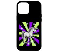 Mystique Licorne Licorne Animal fabuleux rétro années 60 Femme Enfant Coque pour iPhone 12 Pro Max