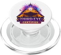 Mystique Mystique du Dragon Barbu certifié troisième œil PopSockets PopGrip pour MagSafe