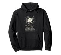 Mystique Soleil et Lune Design - Cosmique Astro Zodiac Sweat à Capuche