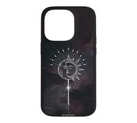 Mystique Soleil Lune Art Esthétique Spirituel Conception Coque pour iPhone 14 Pro