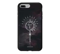 Mystique Soleil Lune Art Esthétique Spirituel Conception Coque pour iPhone 7 Plus/8 Plus
