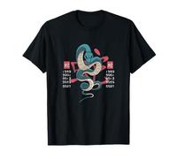 Mystique Zodiaque Chinois Année du Serpent T-Shirt