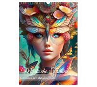 Mystische Frauen - Göttinnen der Metamorphose (Wandkalender 2026 DIN A3 hoch), CALVENDO Monatskalender: Diese Göttinnen sind Hüterinnen der Metamorphose und der Weiblichkeit